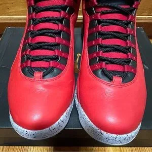 Air Jordan 10 Retro X Raging Bulls Team Red Basketball Sneakers Shoes Mens Sz 13 s-l400.jpg main image 2
